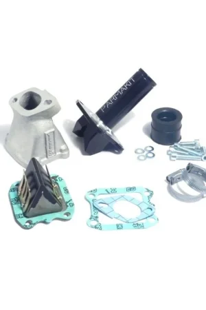 00030.20 GRUPPO ASPIRAZIONE PARMAKIT COMPLETO DI PACCO LAMELLARE PER CILINDRI GIRATI D.30 VESPA 50 125 SPECIAL ET3 PRIMAVERA PK Subito Disponibile
