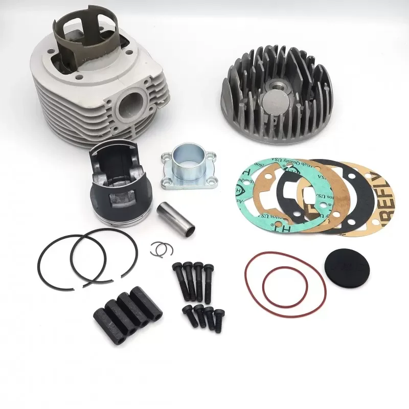 Spedizione Espresso 001897 KIT GRUPPO TERMICO VMC STELVIO 177cc Ø 63mm CORSA 57 IN ALLUMINIO CANDELA CENTRALE VESPA 125 150 PX COSA TS