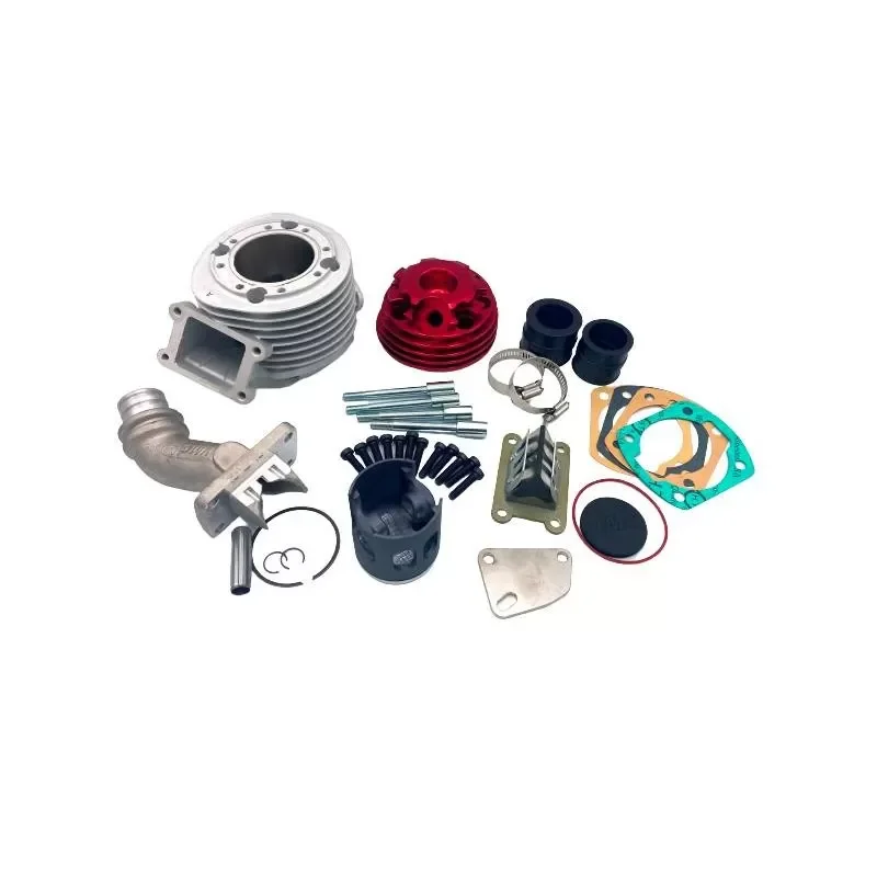 001915 KIT GRUPPO TERMICO VMC IN ALLUMINIO RVA 100cc Ø54mm CORSA 43 CANDELA LATERALE VESPA 50 SPECIAL PK S XL APE Bestseller