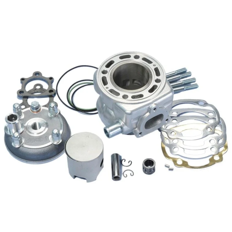 166.0111 KIT GRUPPO TERMICO POLINI IN GHISA D.52 94cc CORSA 44 MALAGUTI F12 F15 50 RAFFREDDAMENTO A LIQUIDO Sconto