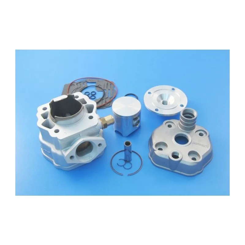 23156.00 KIT GRUPPO TERMICO CILINDRO PARMAKIT IN ALLUMINIO 79CC D.50 DERBI GPR NUDE / SENDA / SENDA R 50 Prezzo Conveniente