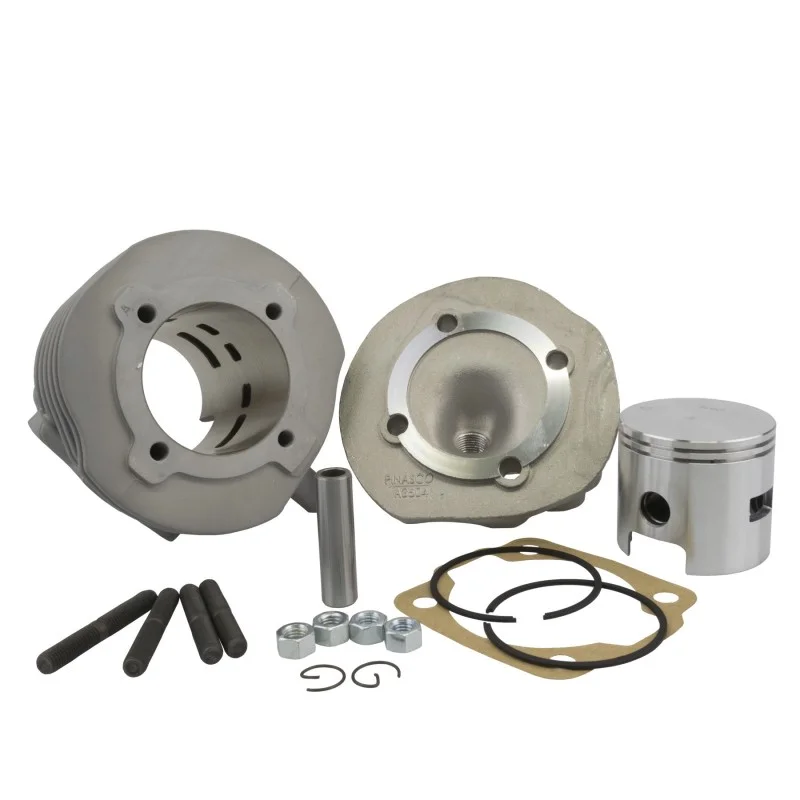25011840 PINASCO Gruppo Termico MAGGIORATO 102cc D.55 in Alluminio VESPA SPECIAL 50 PK XL HP APE Saldi