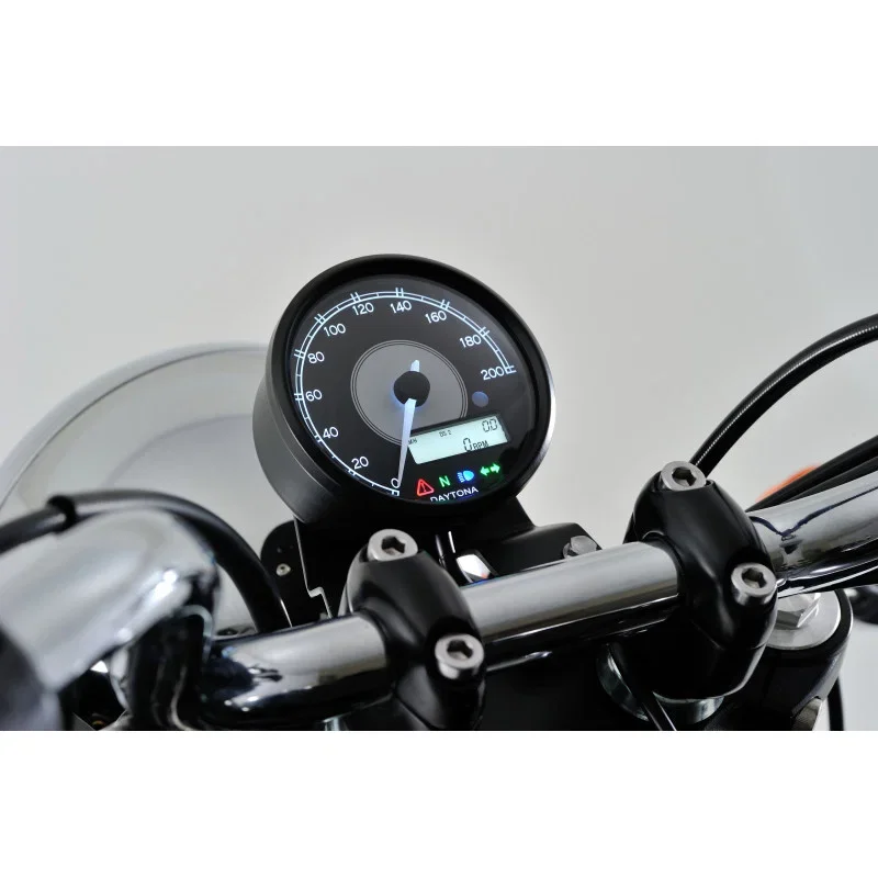 A Buon Prezzo Tachimetro analogico elettronico VELONA diam.80 260KMH, + RPM in LCD, con staffa, E-MARKED Daytona