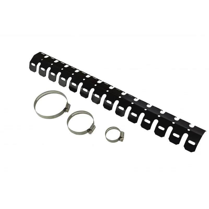 KIT PROTEZIONE TUBO SCARICO - NERO Forbikes Saldi