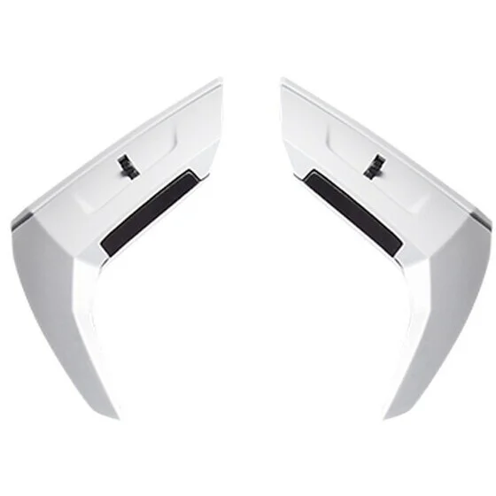 Promozione Esclusiva Prese d'aria superiori LS2 per casco FF811/OF603 AIR VENT UPPER Glitter Bianco