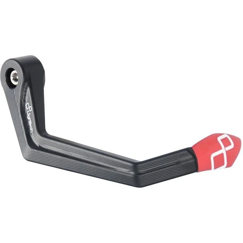 A Buon Prezzo Protezione Leva FRENO in Alluminio LighTech ISS120RA Con Teminale Rosso