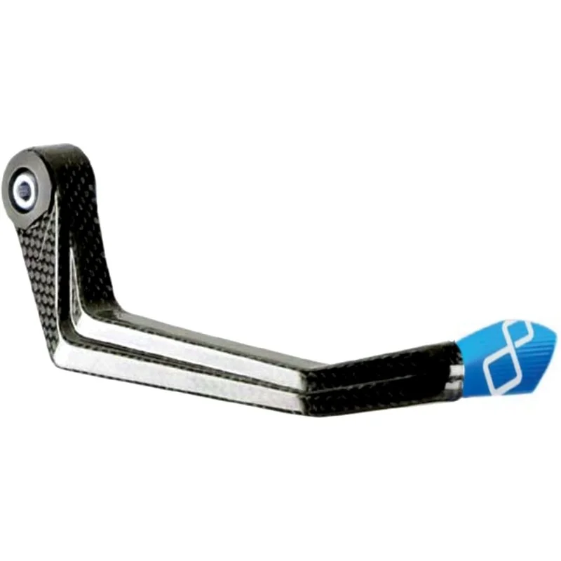 Protezione Leva FRENO in Carbonio LighTech ISS115RC Con Teminale Cobalto Ultimissimo Modello