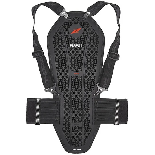 A Buon Prezzo Protezione Paraschiena Moto Zandonà NETCUBE BACK PRO x7 Nero Livello 2