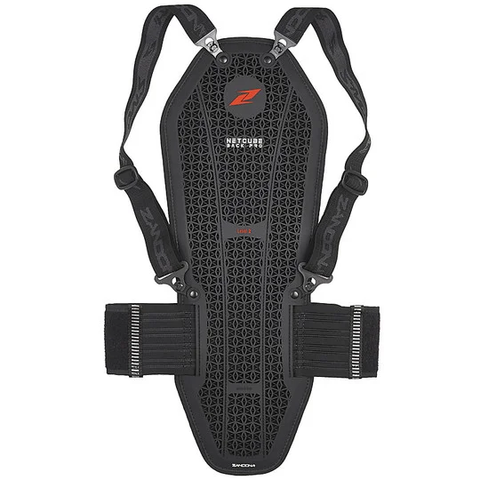 A Buon Prezzo Protezione Paraschiena Moto Zandonà NETCUBE BACK PRO x8 Nero Livello 2