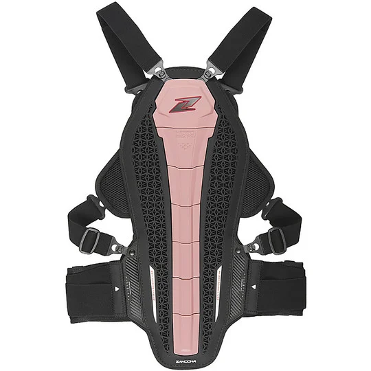 A Buon Prezzo Protezione Schiena + Petto Body Armor Moto Zandonà HYBRID ARMORx6 Rosa Livello 2