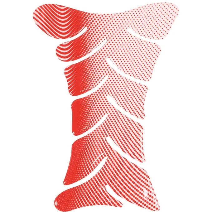 Protezione Serbatoio Chaft FISH Rosso Prezzo Basso