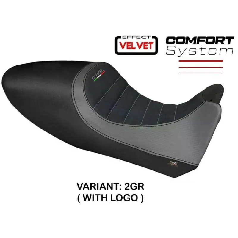 Affare Rivestimento Sella TPZ Italia Specifico Per Ducati Diavel 20112013 Modello Arezzo Color Velvet Comfort System