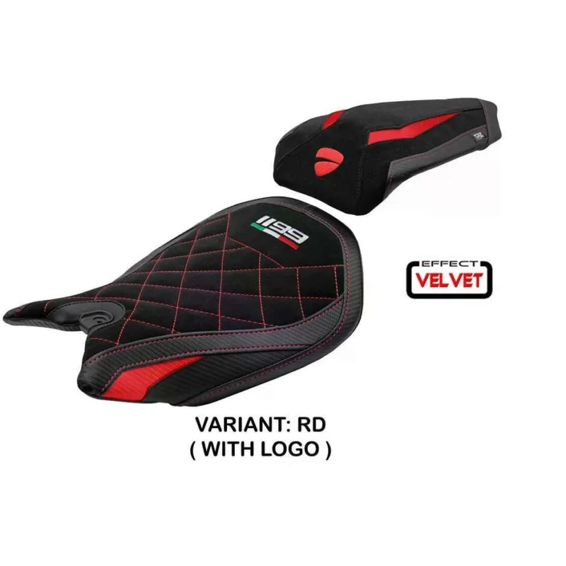 Rivestimento Sella TPZ Italia Specifico Per Ducati Panigale 1199 20112015 Modello Pesaro Velvet Special Edition Non Perdere