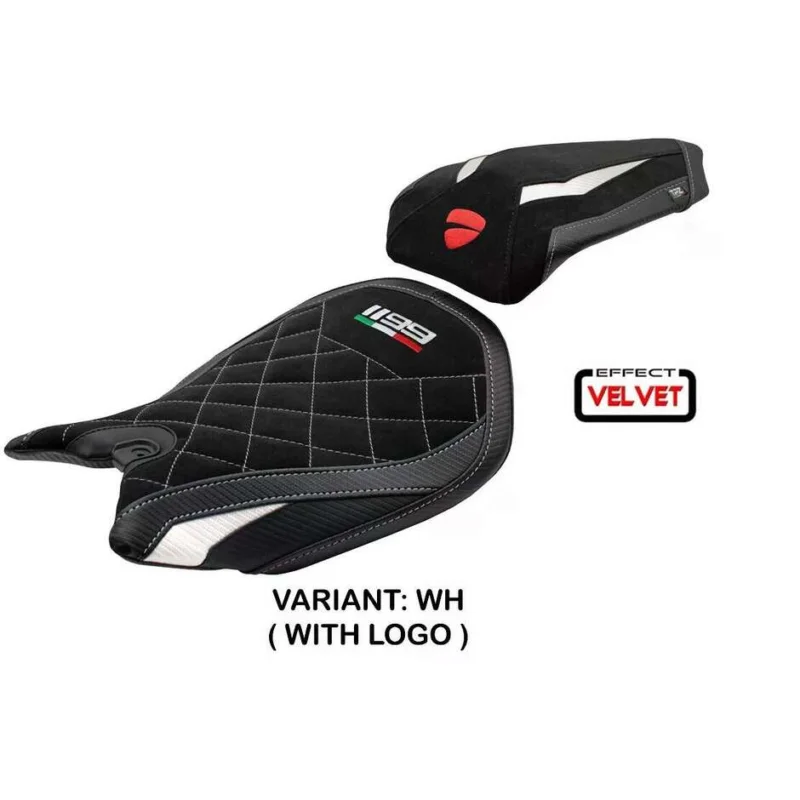 Rivestimento Sella TPZ Italia Specifico Per Ducati Panigale 1199 20112015 Modello Pesaro Velvet Special Edition Soddisfatti O Rimborsati