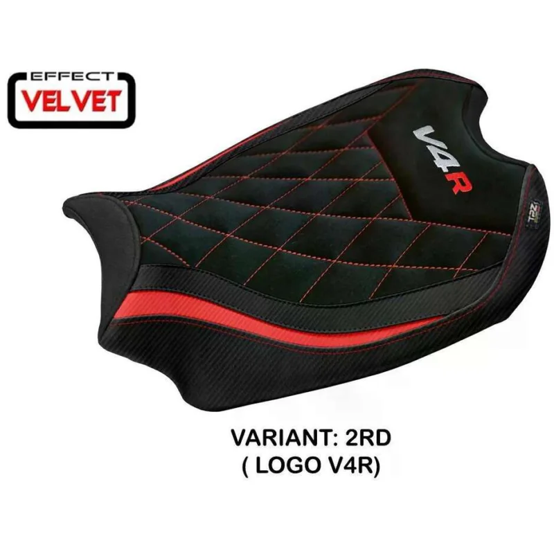 Esclusivo Rivestimento Sella TPZ Italia Specifico Per Ducati Panigale V4 20182024 Modello Harbin Velvet