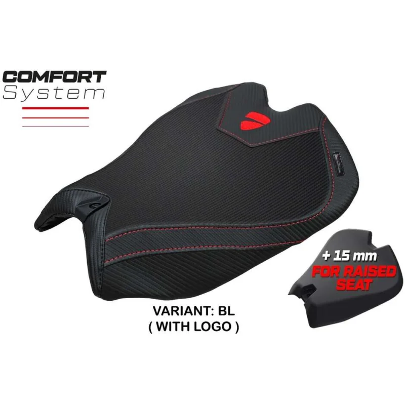 Spedizione Espresso Rivestimento Sella TPZ Italia Specifico Per Ducati Panigale V4 2025 Modello Argenta High Comfort System