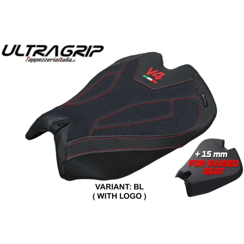 Rivestimento Sella TPZ Italia Specifico Per Ducati Panigale V4 2025 Modello Argenta High Ultragrip Promozione