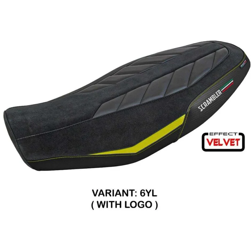 Rivestimento Sella TPZ Italia Specifico Per Ducati Scrambler 800 20232025 Modello Rimini Scelto Dai Clienti