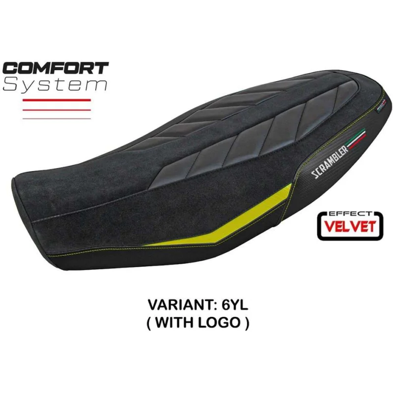 Rivestimento Sella TPZ Italia Specifico Per Ducati Scrambler 800 20232025 Modello Rimini Comfort System Nuova Collezione