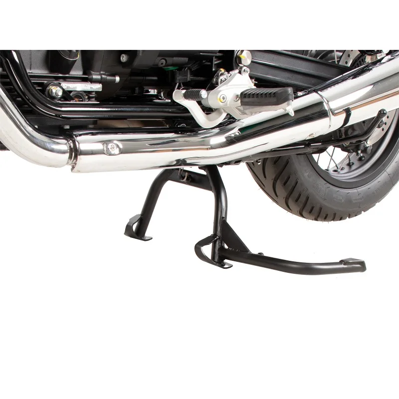 Hepco Becker 505564 00 01 Cavalletto centrale per Moto Guzzi V7 Stone dal 2025 nero Quantità Limitata