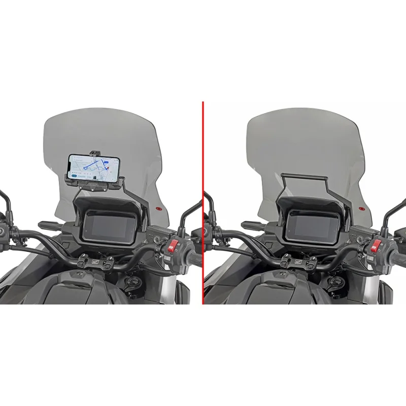 Givi FB1217 Traversino portacellulare da cupolino Honda NC750X dal 2025 Occasione