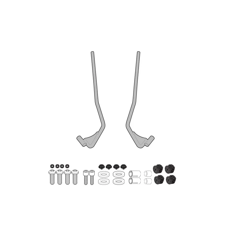 Kappa A5608AK kit attacchi per cupolini Primavera/Sprint dal 2014 Subito Disponibile