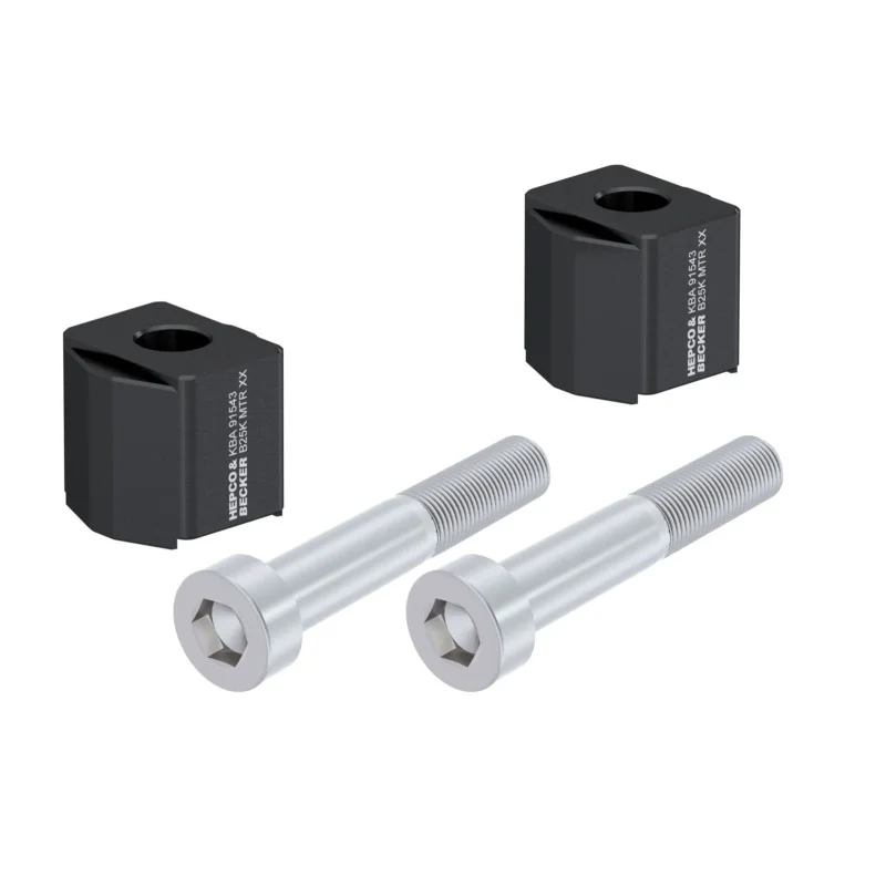 Hepco e Becker 423576562501 Rialzo manubrio per KTM 890 Adventure / R / Rally dal 2023, 25mm, nero Ordina Subito