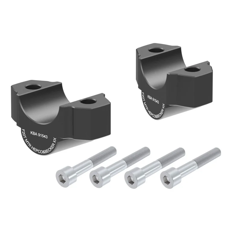Hepco e Becker 423545462001 Rialzo manubrio 20 mm nero per Yamaha XJR 1300 dal 2015 Compra Online