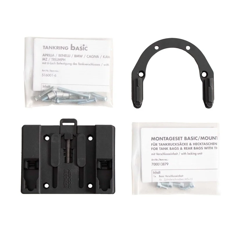 Hepco Becker 5167681 00 01 Tankring BASIC con fissaggio per borse serbatoio per Aprilia Tuono 457 dal 2025 Ultime Pezzi