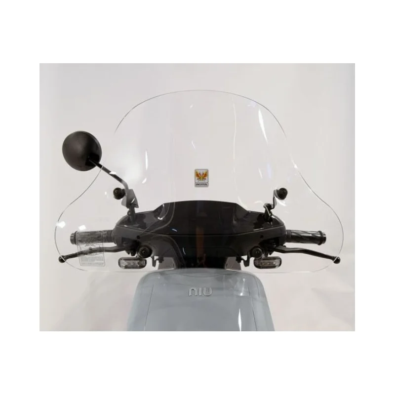 Isotta SC4235 Parabrezza basso trasparente per NIU MQI GT dal 2021 Quantità Limitata