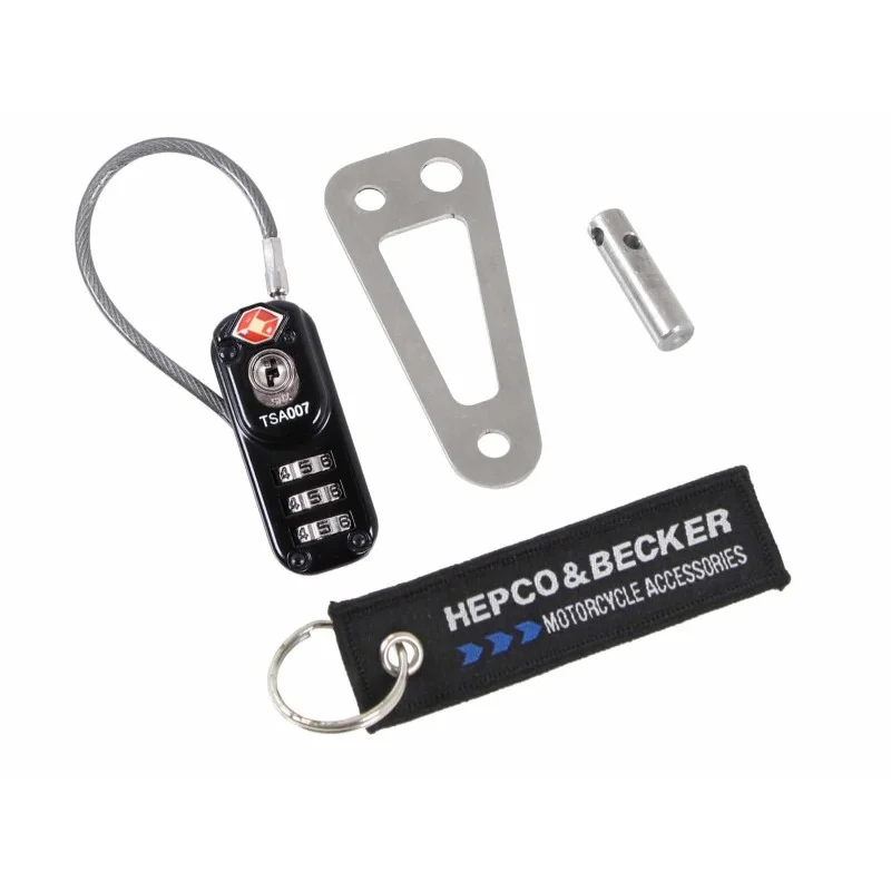 Dispositivo antifurto borse serbatoio e borse posteriori Hepco&Becker Lock-it/Basic Scelto Dai Clienti