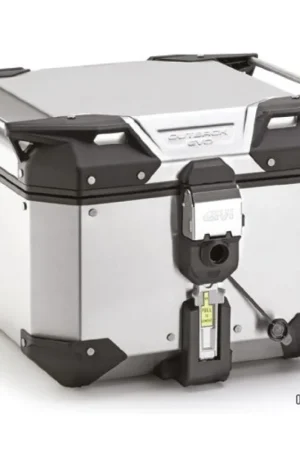 A Buon Prezzo Bauletto in alluminio Grigio Givi OBKEV42A Trekker Outback Evo 42 litri