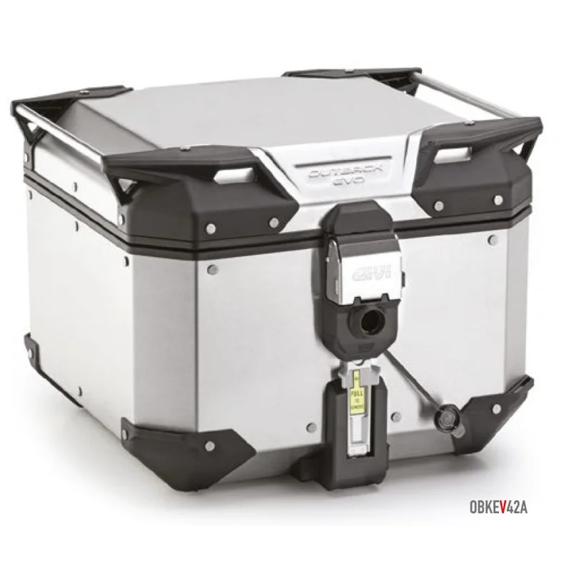 A Buon Prezzo Bauletto in alluminio Grigio Givi OBKEV42A Trekker Outback Evo 42 litri