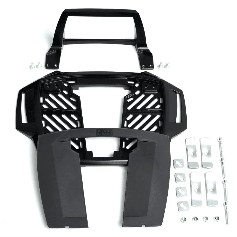 Promozione Esclusiva Hepco Becker 610049 00 01 Piastra Alurack universale bauletto
