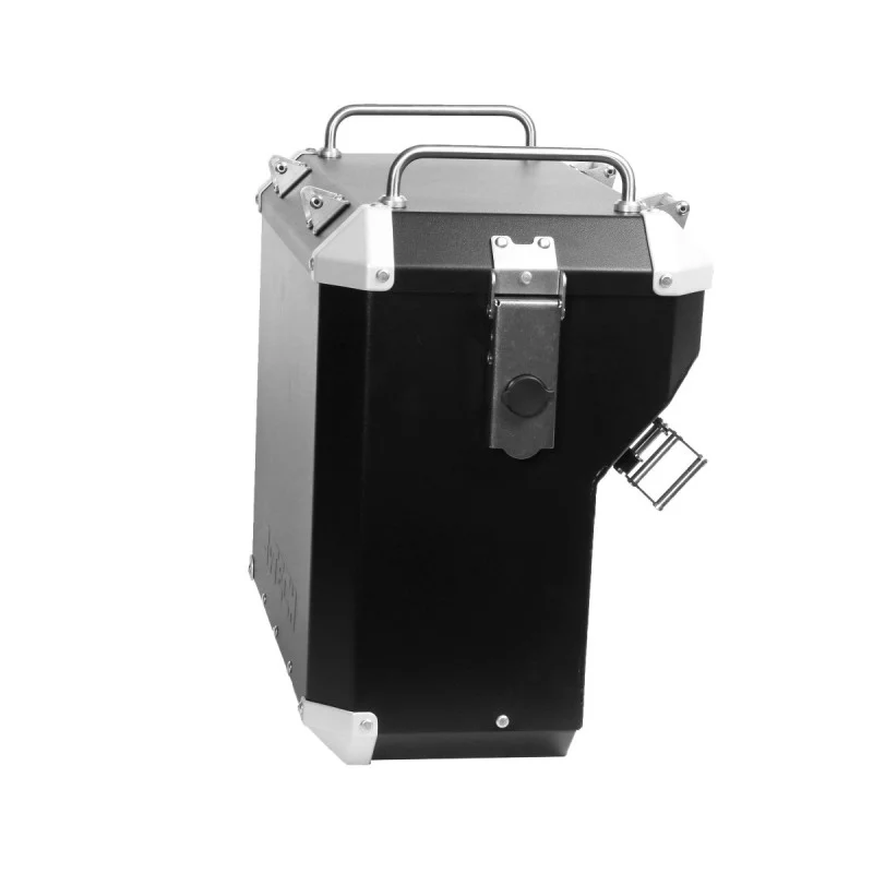MyTech VS0002 Valigia alluminio Raid scaricata sinistra 41 l Nera Professionale