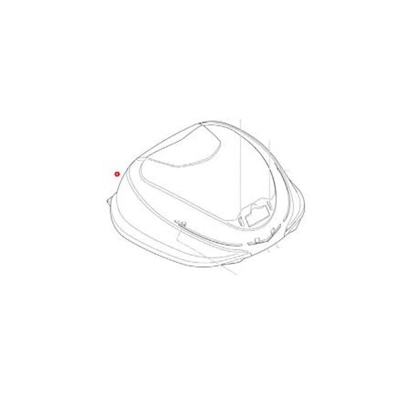 Coperchio bauletto Givi ZB360CNTM montato monolock B360NT Saldi