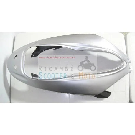 Codone Grigio Platino Originale Aprilia Leonardo 125 150 99-01 Pagamento Sicuro
