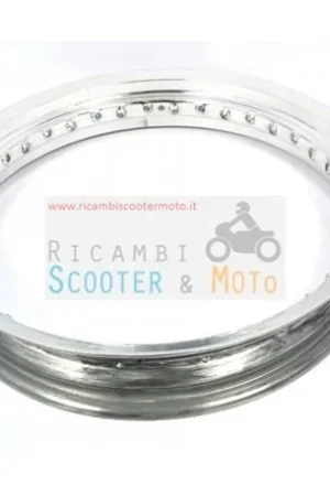 Bestseller Cerchio Ruota Alluminio Lucidato 250X17 36F Originale Malaguti Xsm 50