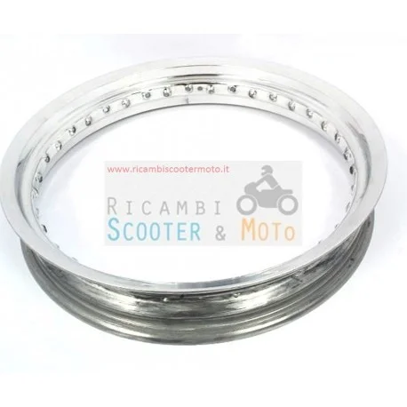Bestseller Cerchio Ruota Alluminio Lucidato 250X17 36F Originale Malaguti Xsm 50