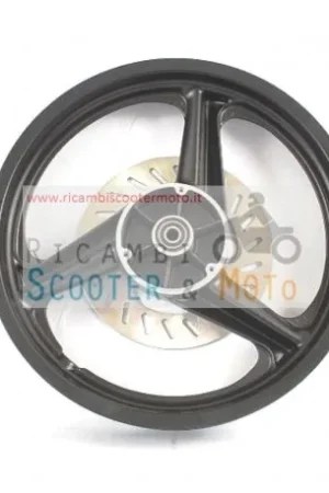 Acquista Ora Cerchio Ruota anteriore integrale Malaguti XSM 50 Nero