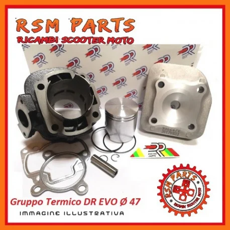 Cilindro Kit Gruppo Termico DR Evo d 47 Yamaha Neos 50 Ordina Subito