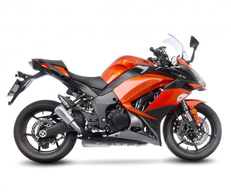 Popolare Terminali di scarico Leovince LV-10 Non omologato EURO 3 per KAWASAKI Z 1000 SXModelli dal 2010 al 2016 15209U