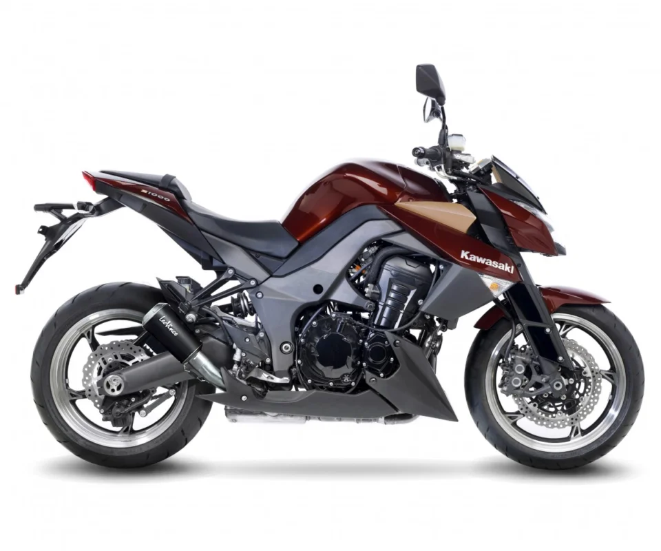 Terminali di scarico Leovince LV-10 BLACK EDITION Non omologato EURO 3 per KAWASAKI Z 1000Modelli dal 2010 al 2016 15209BU Prezzo Ridotto
