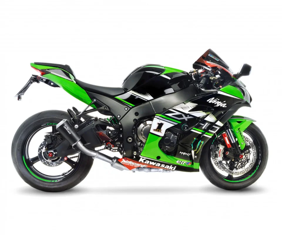 Terminale di scarico Leovince LV-10 BLACK EDITION Non omologato EURO 4 per KAWASAKI ZX-10R NINJAModelli dal 2016 al 2020 15200BU Non Perdere
