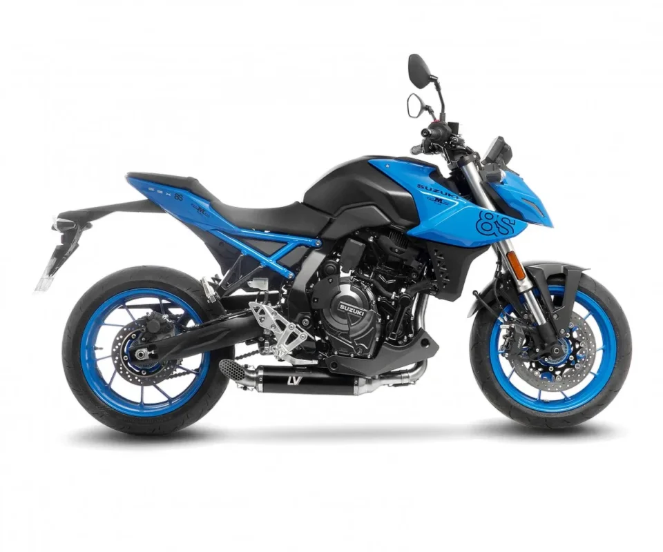 Impianto di scarico completo Leovince LV RACE Non omologato EURO 5 per SUZUKI GSX-8SModelli dal 2023 al 2024 14443EBU Promozione