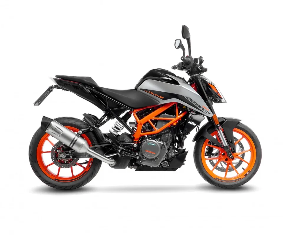 Terminale di scarico Leovince LV ONE EVO Non omologato EURO 5 per KTM DUKE 390Modelli dal 2021 al 2023 14393EU Esclusivo