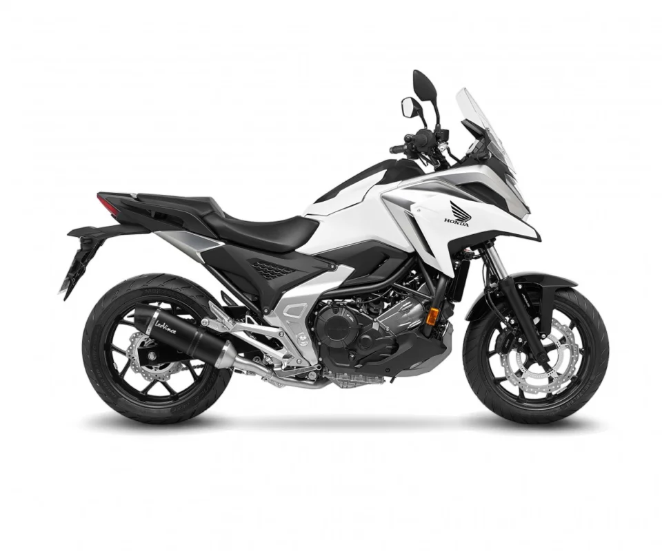 Terminale di scarico Leovince LV ONE EVO CARBON FIBER Non omologato EURO 5 per HONDA NC 750 XModelli dal 2021 al 2024 14388EU Pagamento Sicuro