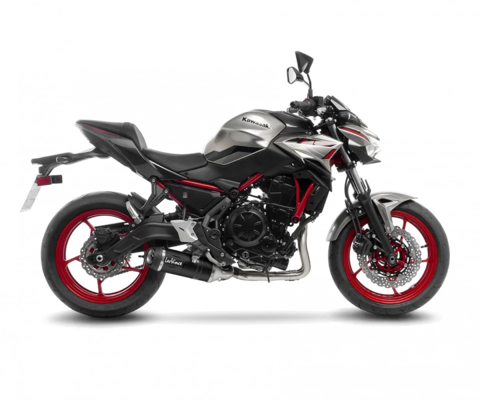 Nuovo Arrivo Impianto di scarico completo Leovince LV ONE EVO BLACK EDITION Omologato ECE EURO 5/5+ per KAWASAKI Z 650Modelli dal 2021 al 2026 14379EBKN