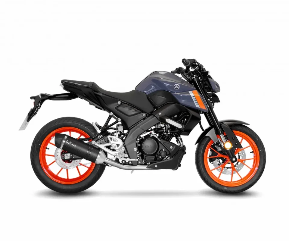 Promozione Impianto di scarico completo Leovince LV ONE EVO CARBON FIBER Non omologato EURO 5 per YAMAHA MT-125Modelli dal 2021 al 2024 14366EU