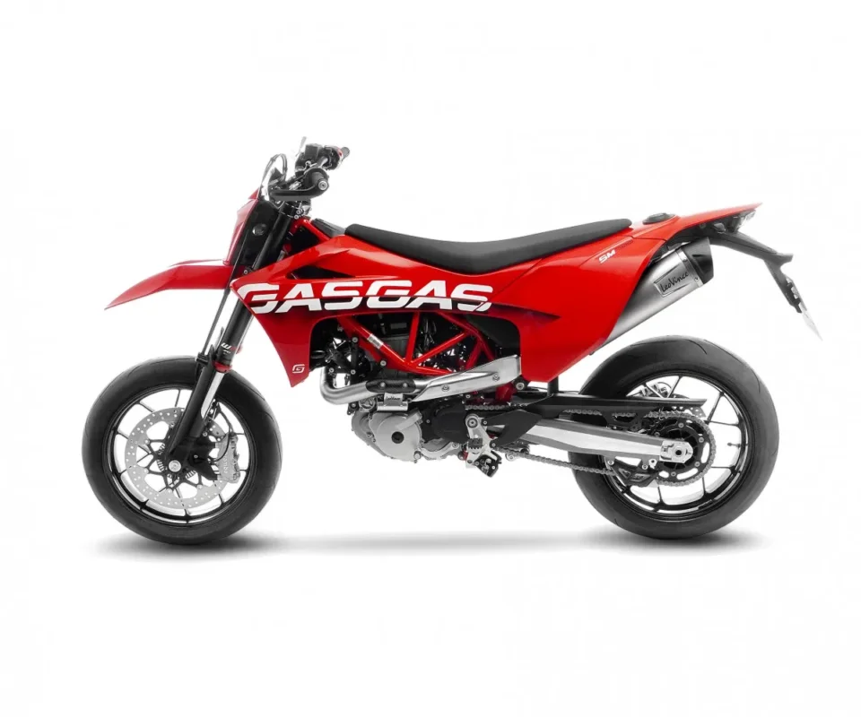 Impianto di scarico completo Leovince LV ONE EVO Non omologato EURO 5 per GAS GAS ES 700Modelli dal 2022 al 2024 14364EU Ultima Occasione